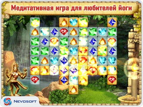 Скачать Долина Богов: головоломка три в ряд