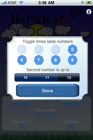 Hangmath (Sale):Math hangman screenshot 3