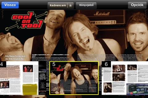 Zenész magazin screenshot 4