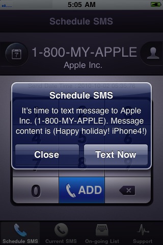 Auto Schedule SMS Helper screenshot 4