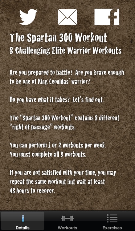 The Spartan 300 Workout