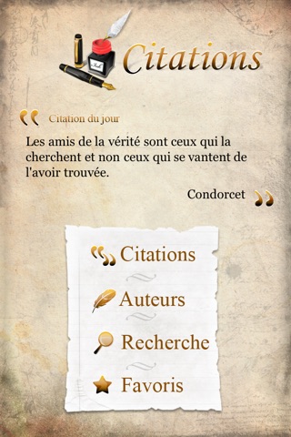 Quotes for iPhone/iPod screenshot 2