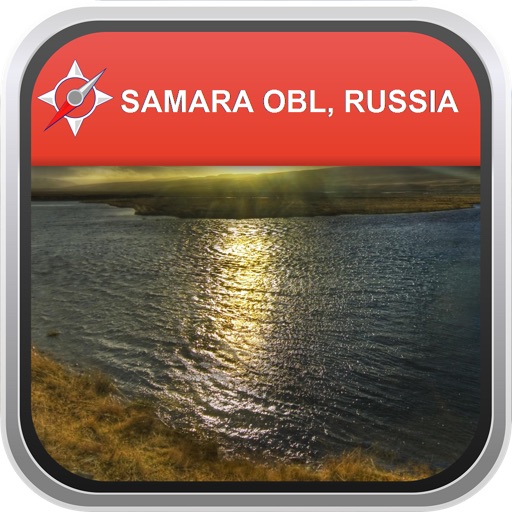 Offline Map Samara Obl, Russia: City Navigator Maps