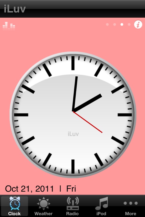 Alarm Clock HD by iLuv screenshot-3