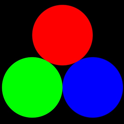 Additive Farbmischung RGB iOS App