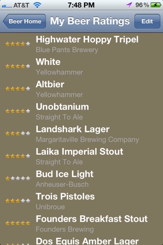 My Beer Ratings screenshot 3