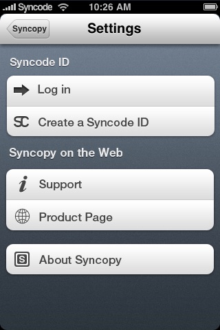 Syncopy screenshot 4