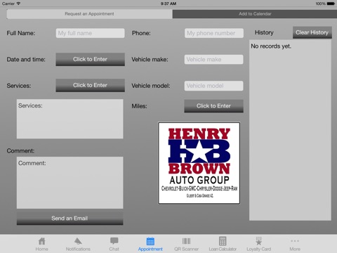 Henry Brown Auto Group for iPad screenshot 4
