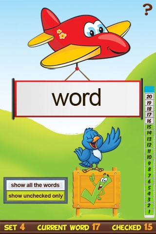 Sight Words Flashcard - 1000 words for kids in preschool, pre-k, kindergarten and grade school screenshot 3