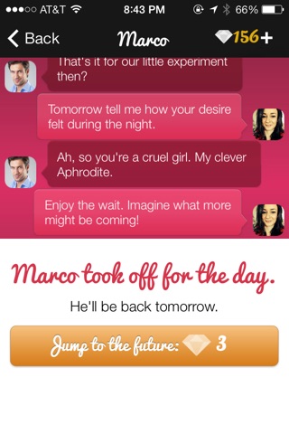 Lovelines: Virtual Romantic Dating and Messaging screenshot 2