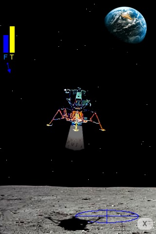 EasyLander the Apollo 11 Lander Game screenshot 2