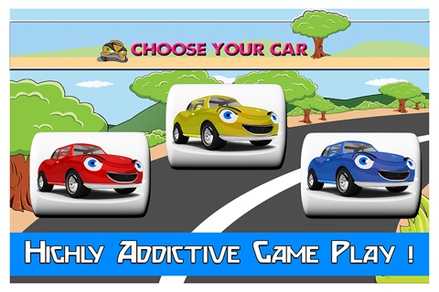 Angry Car T.U.F.F Kids Race : Free screenshot 2