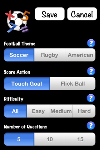 Times Table Football LITE screenshot 4