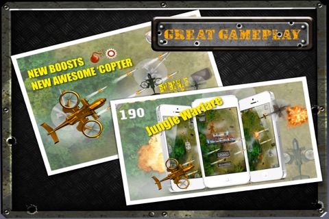 Helicopter War Game - Best free multiplayer shooter screenshot 3