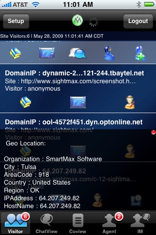 iMaximo SightMax SaaS Live Chat for SightMax On... screenshot 3