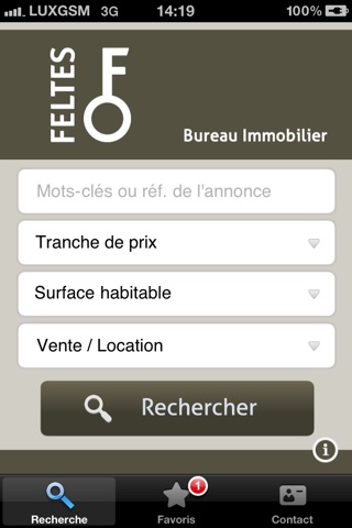 Screenshot #1 pour FELTES Bureau Immobilier Strassen Luxembourg