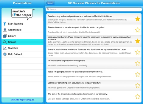 Скриншот из 100 Presentations Success Phrases