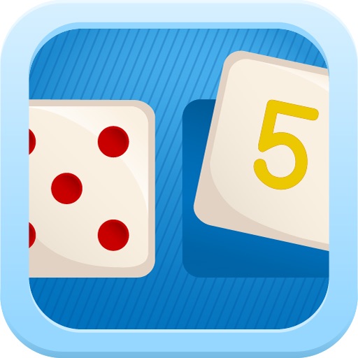 Dominoes Number Match Icon