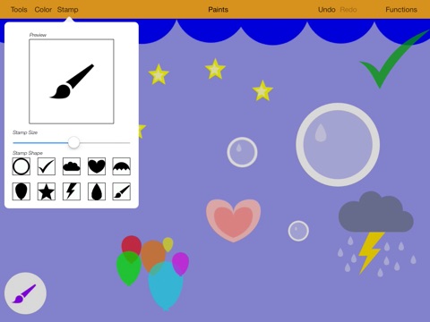 Paints: Simple draw, sketch, and painting app for people of all ages screenshot 4