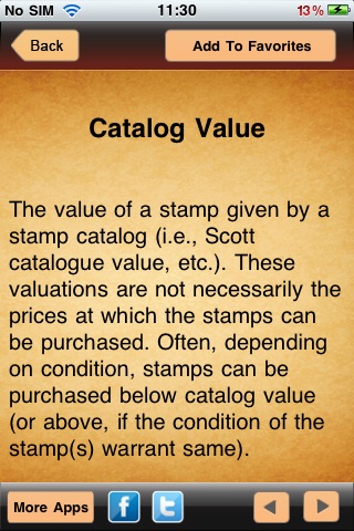 Philately Terms screenshot 3