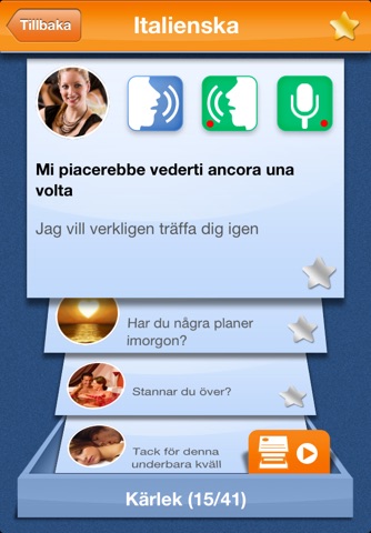 iSpeak Italian: Interactive conversation course - learn to speak with vocabulary audio lessons, intensive grammar exercises and test quizzes screenshot 4