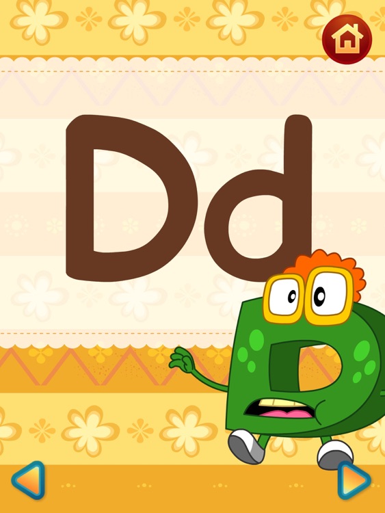 ABC-Monsters Flash Cards HD screenshot-3