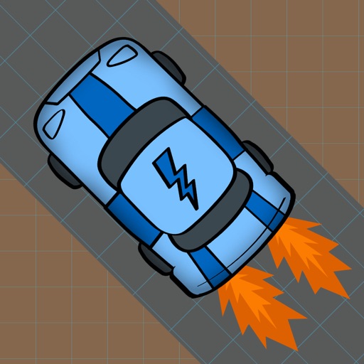 Doodle Car Racing - A Fun Road Race Game iOS App