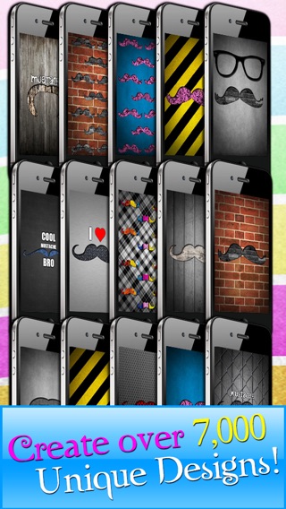 Mustache Mania for iOS7! - FREE HD Theme and Wallpaper Creatorのおすすめ画像5
