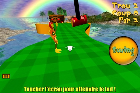 Tiki Golf HD screenshot 2