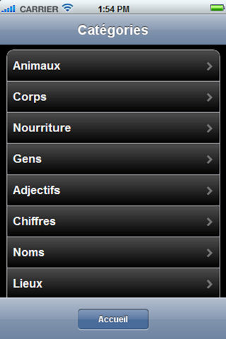 Les Mots Wolof (Gratuit) screenshot 2