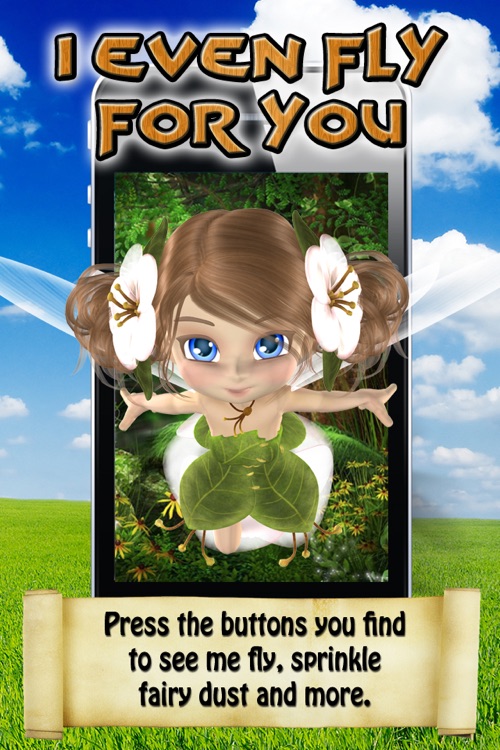 Little Pretty Talk Tinker Bell Fashion Faries Princesses for iPhone & iPod Touch screenshot-4
