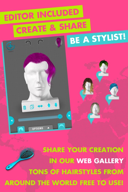Crazy Hair Studio screenshot-4