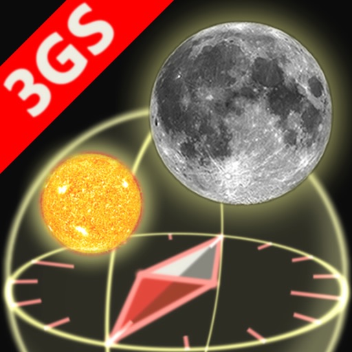 3D Sun&Moon Compass 3GS