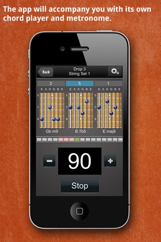 Matt Warnock Guitar 251 Chords screenshot 2