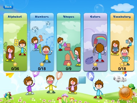 Preschool Learning Free - Teaching ABCs, 123s, Colors, Shapes, and Vocabulary screenshot 2