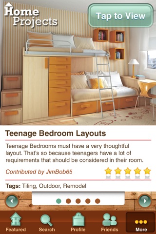 HomeProjects screenshot 3