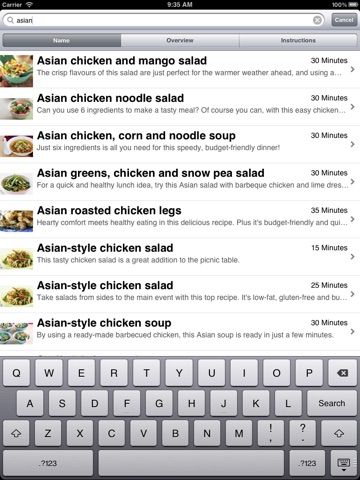 30 Minutes Chicken Meals "iPad Version" screenshot 2