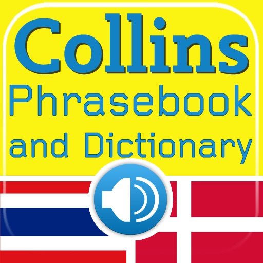 Collins Thai<->Danish Phrasebook & Dictionary with Audio icon