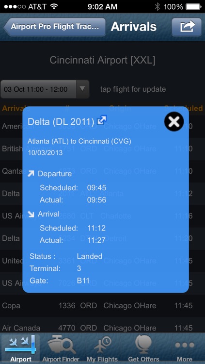 Cincinnati Northern Kentucky Airport + Flight Tracker