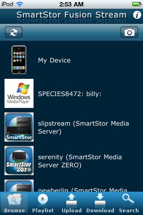 SmartStor Fusion Stream DLNA Digital Media App screenshot-4