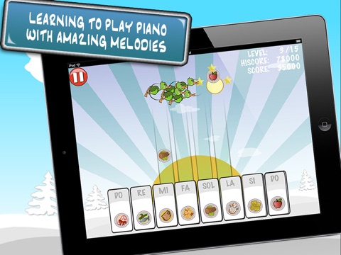 Angry Piano Season HD free - rompicapo per imparare a suonare il pianoforte screenshot 2