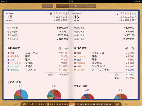 Money Journal HD screenshot 3