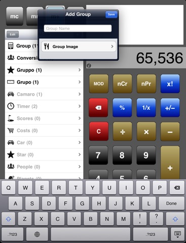 Calculator Brain for iPad screenshot 4