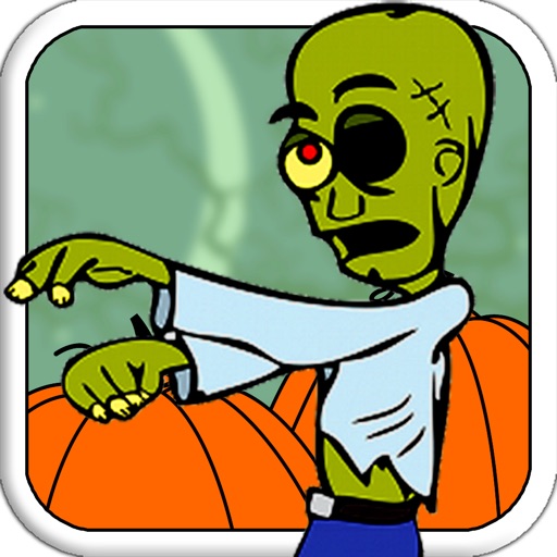 Zombie Halloween, NO ADS Pumpkin Patch Fun Games Icon