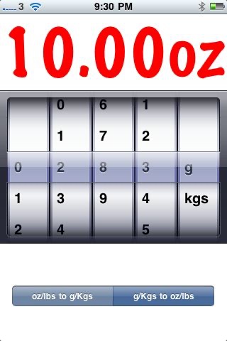 Weight Conversion screenshot 2