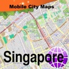 Singapore Street Map.