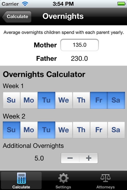 Michigan Child Support Calculator screenshot-3