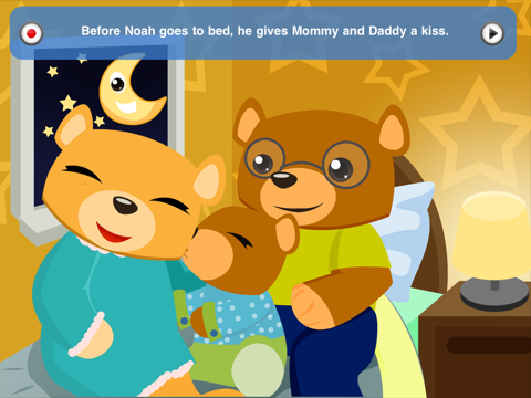 Bedtime Stories - Short Touch Book for Kids with Rockabye, Lullaby & Soothing Sounds screenshot 3