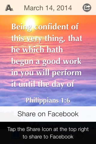 Daily Verse KJV screenshot 3