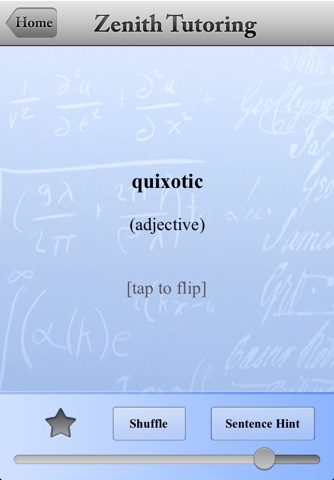 The Zenith of SAT Vocabulary Flashcards screenshot 4